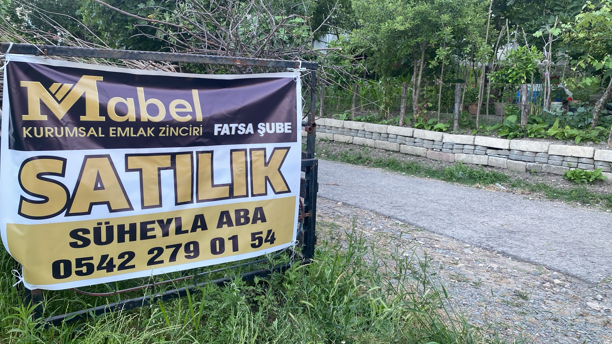 FATSA EVKAF MAH. ÇINAR MARKET YAKINI SATILIK ARSA 420 M2